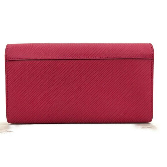 Louis Vuitton Epi Twist Pink Leather Long Bifold - Picture 4 of 10